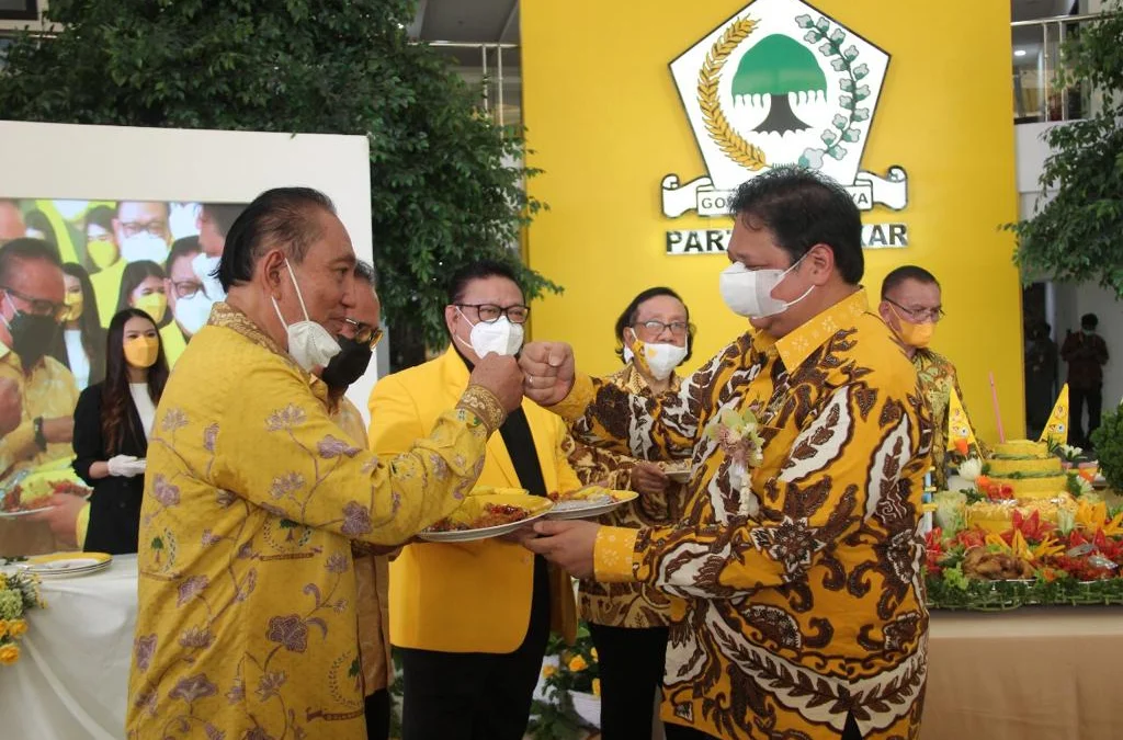 Menuju Enam Dekade, Airlangga Ingatkan Kader Golkar Agar Kompak Untuk Meraih Kemenangan