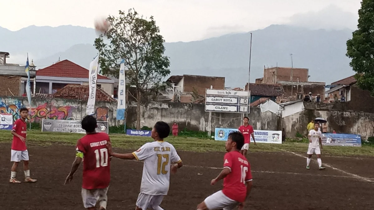 Tim Sepakbola Cilawu Sabet Emas Porkab Garut 2021