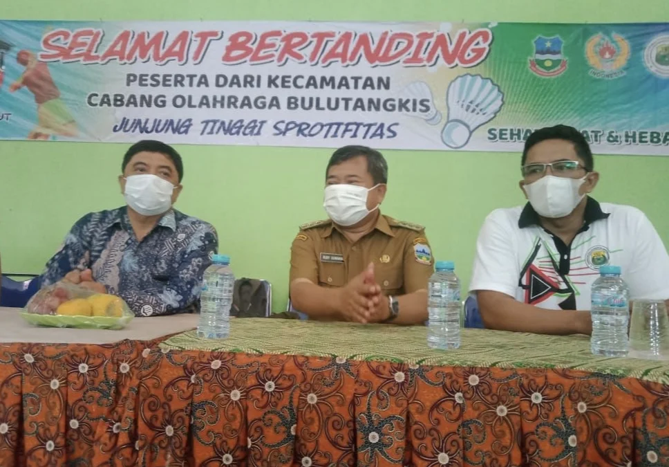 Porkab Bulutangkis Resmi Dibuka, Bupati dan PBSI Harapkan Kompetisi Bisa Melahirkan Atlet Potensial