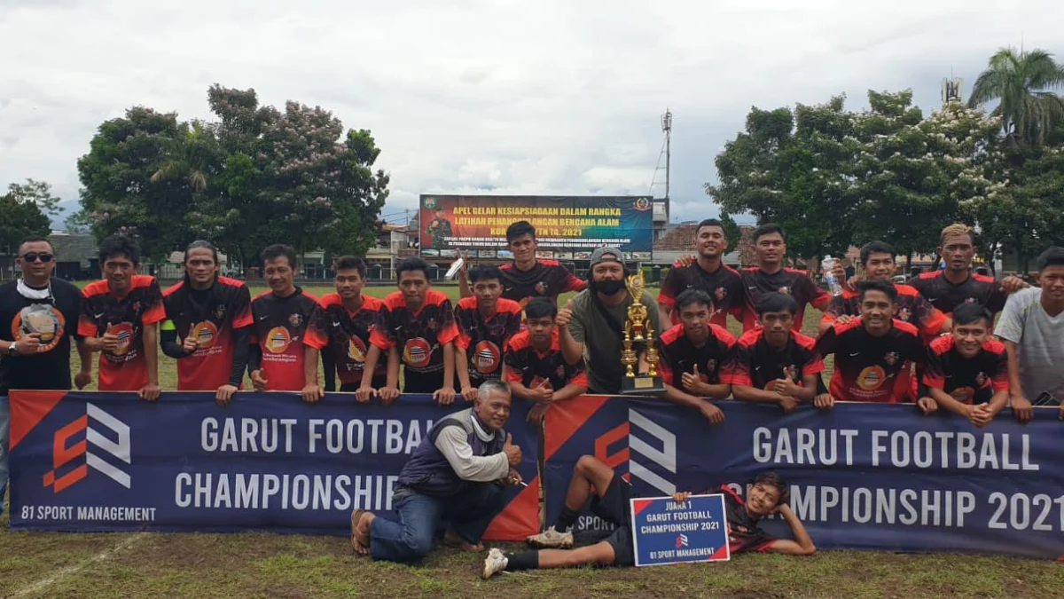 Four's FC Samarang Berhasil Sabet Juara Satu di Kompetisi Garut Football Championship