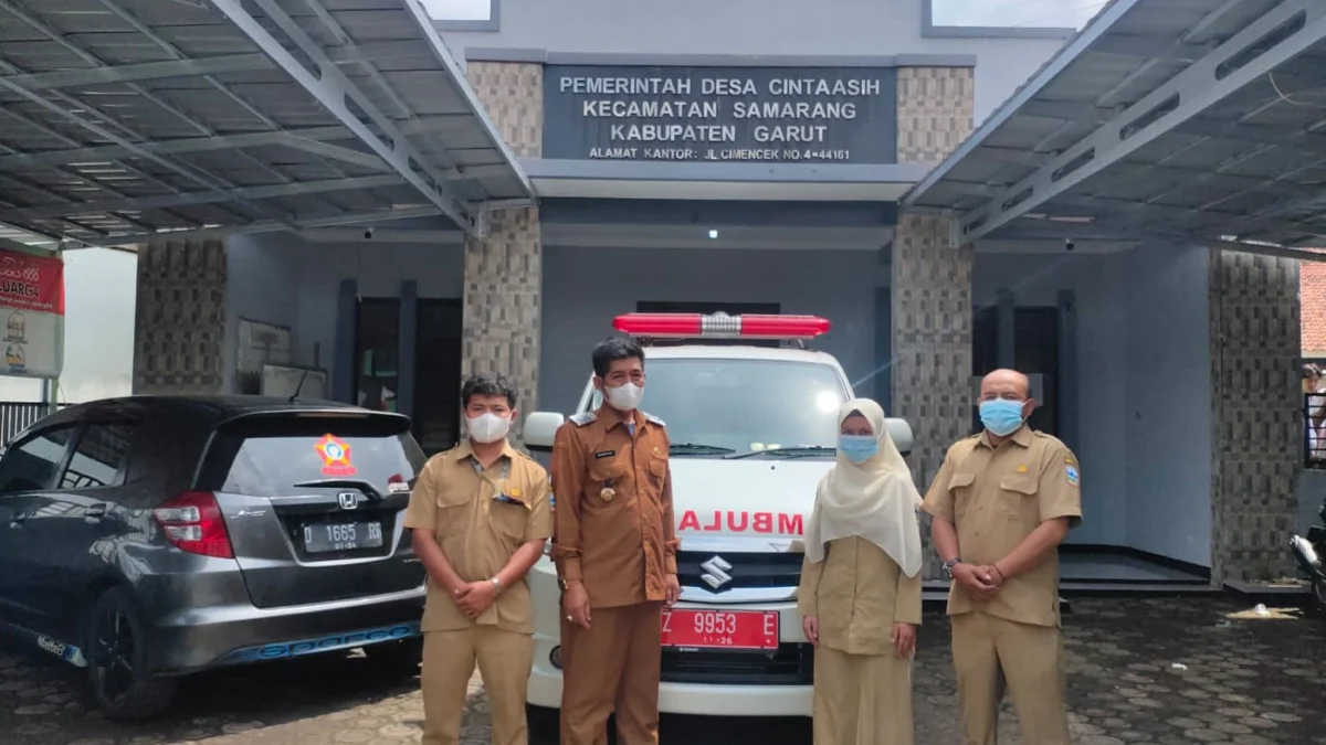 Pemdes Cintaasih Beli Ambulans untuk Pelayanan Warga