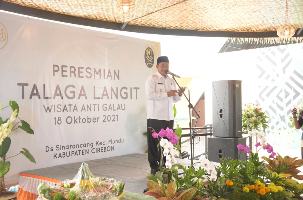 Uu Ruzhanul Resmikan Wisata Anti Galau Talaga Langit