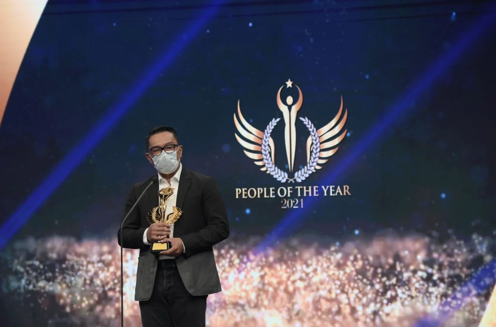 Ridwan Kamil Dapat Dua Penghargaan People of The Year 2021