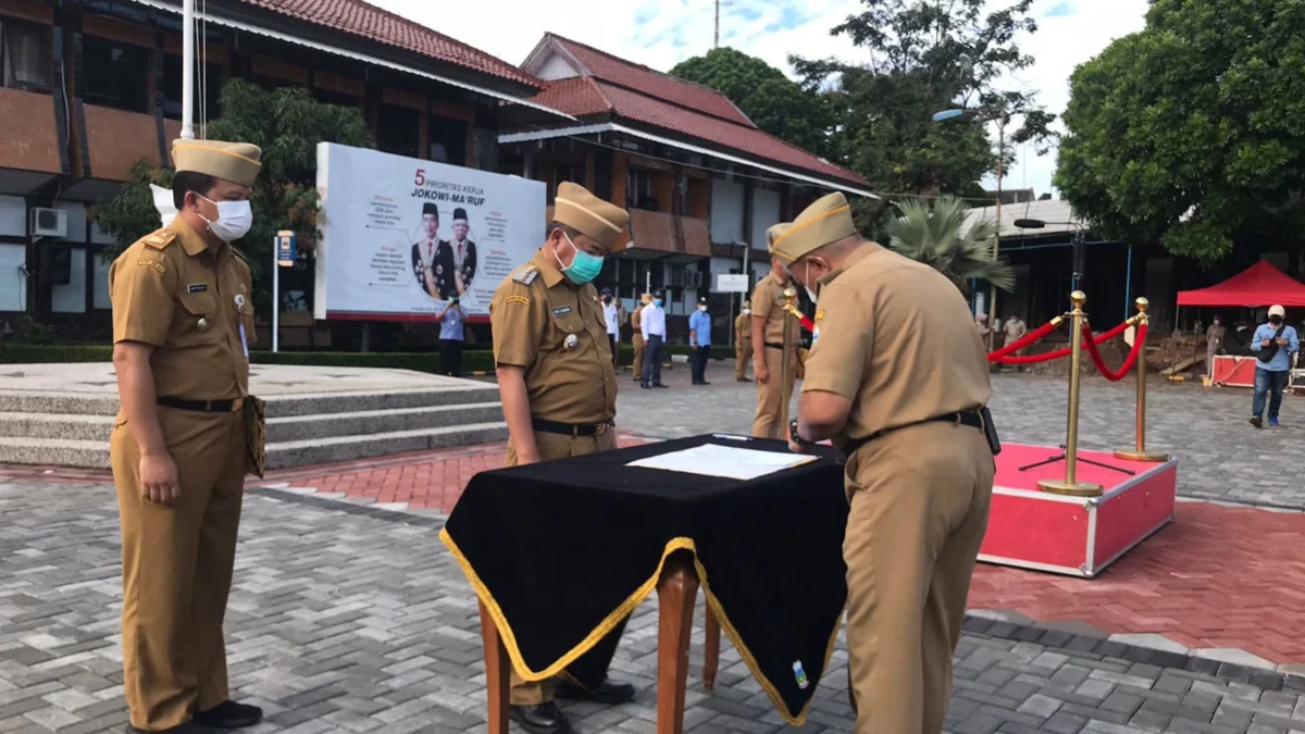 Bupati Garut Lantik 4 ASN Jadi Kepala di SKPD