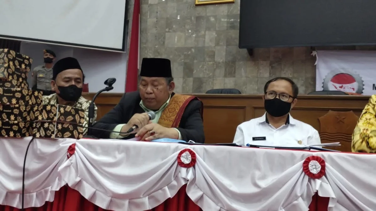 Sirodjul Munir Tegaskan Hanya MUI Garut yang Sudah Mengeluarkan Fatwa Haram NII