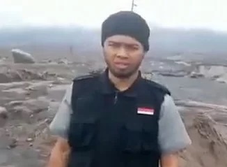 Surat Pemecatan Pria Yang Menendang dan Mebuang Sesajen di Gunung Semeru, Viral Dimedia Sosial