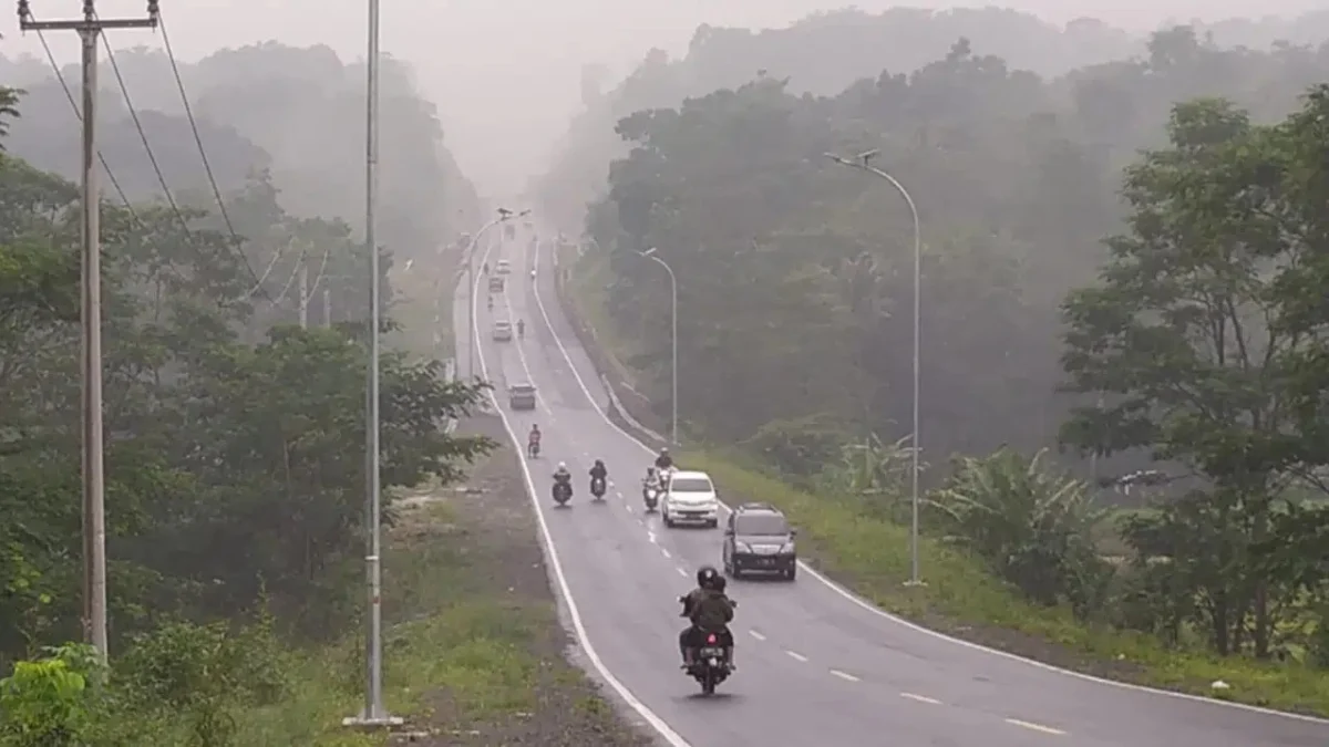 Belum Diresmikan, Akses Jalan Lingkar Timur Kuningan Sudah Dipadati Pengendara