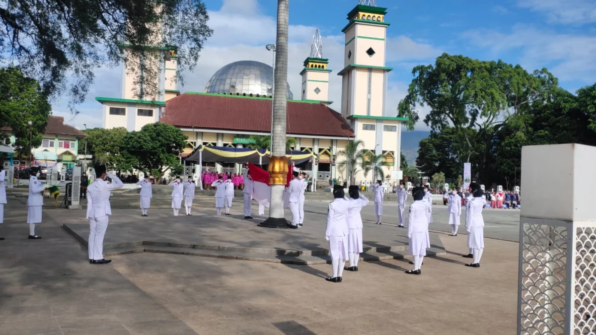 Bendera Gagal Dikibarkan Saat Upacara Hari Jadi Garut