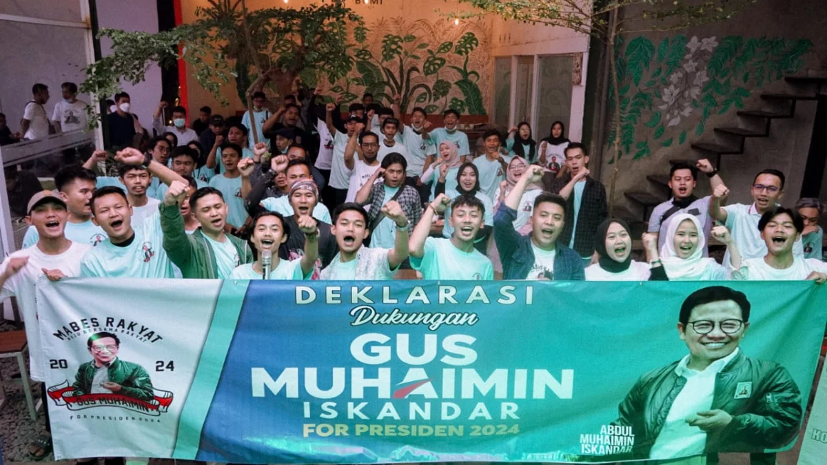 Lima Komunitas di Garut Dukung Muhaimin Iskandar Maju di Pilpres