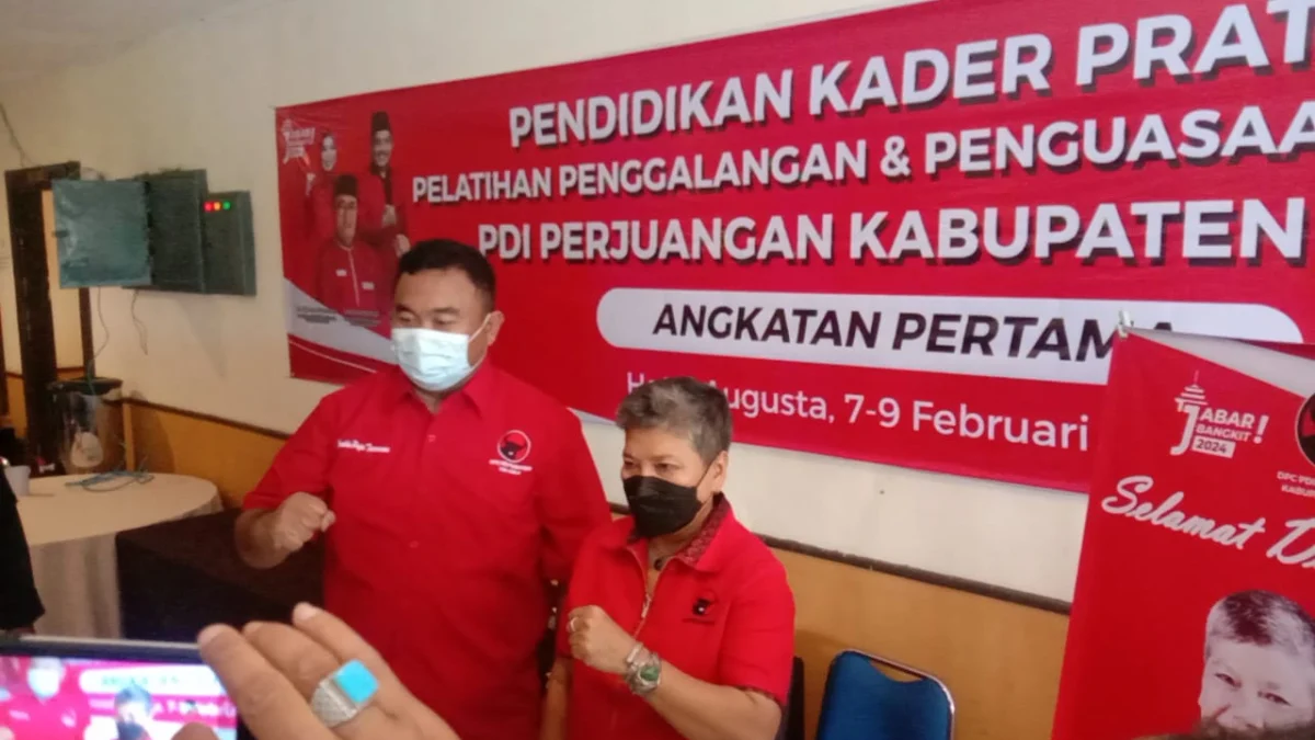 DPC PDI Perjuangan Garut Gelar Pendidikan Kader Pratama, 2024 Harus Menang