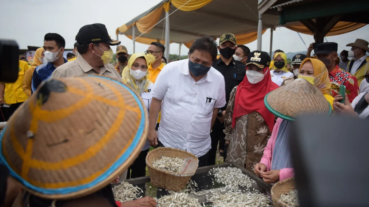 Indonesia Miliki Kekayaan Biota Laut, Menko Airlangga Hartarto: Olahan Ikan Asin Bisa Bangkitkan Perekonomian Lokal