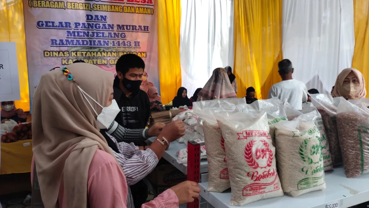 DKP Garut Akan Membuka Pasar Murah di Bulan Ramadhan, Minyak Goreng Ludes Diserbu Warga