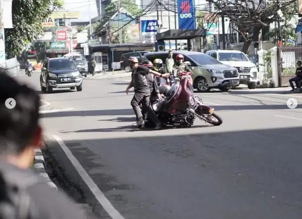 Difasilitasi Komunitas Harley, Kasus Penganiayaan Pemotor oleh Pengendara Moge Berakhir Damai