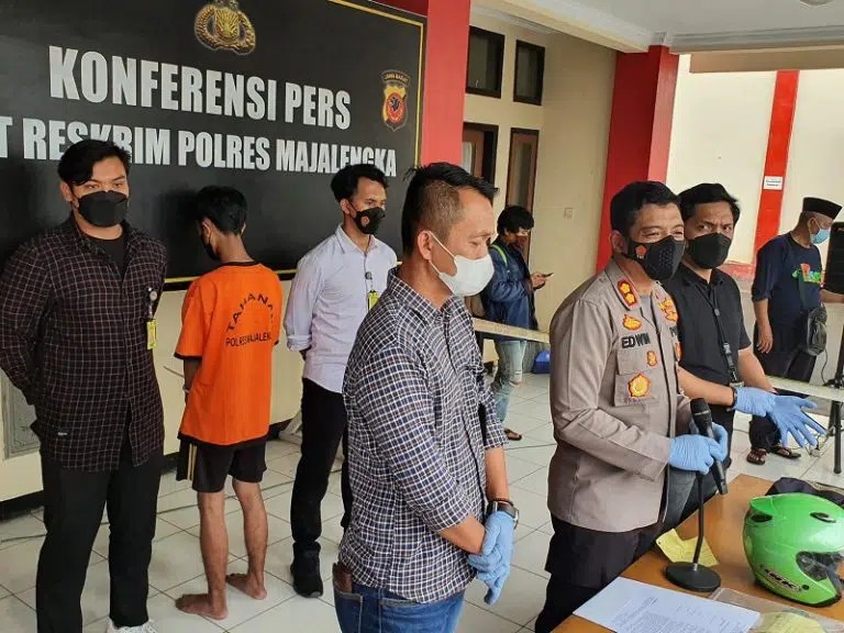 Begal Pantat yang Sering Meresahkan, Akhirnya Ditangkap Polres Majalengka