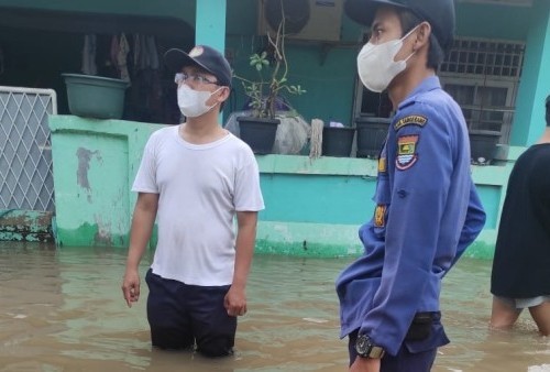 Curah Hujan Tinggi, Dua Wilayah di Kabupaten Tangerang Terendam Banjir