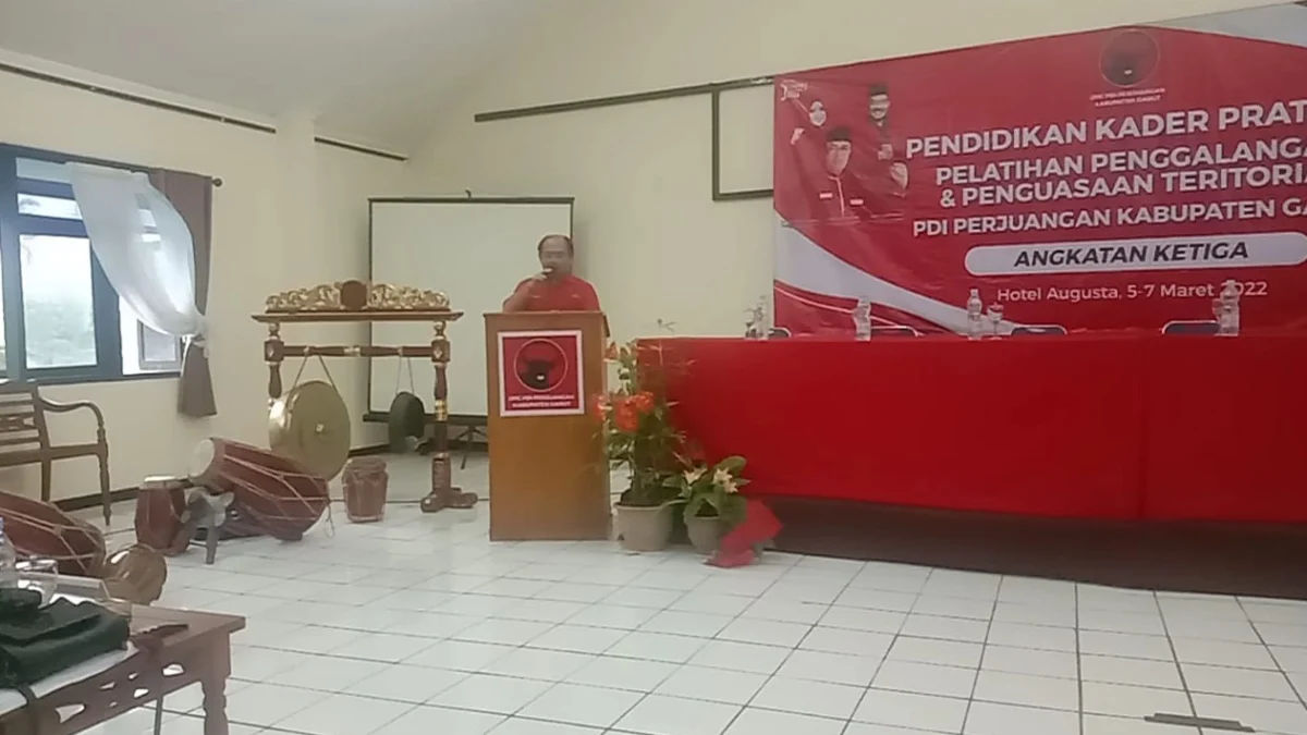 Lakukan Kaderisasi, DPC PDI Perjuangan Garut Siap Menang di Pileg 2024