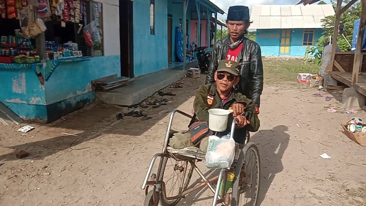 Aban, Penyandang Tuna Daksa asal Pakenjeng Garut Berharap Bantuan Permodalan dari Pemerintah