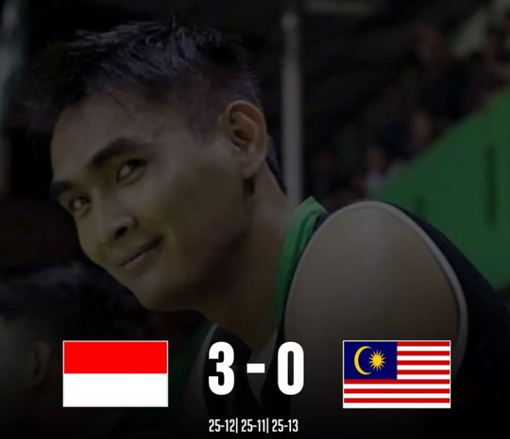 Timnas Voli Putra Indonesia 'Ganyang' Malaysia 3-0