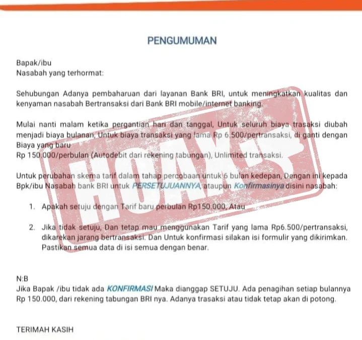 Marak Upaya Penipuan Perbankan, BRI Imbau Masyarakat Jaga Kerahasiaan Data dan Password