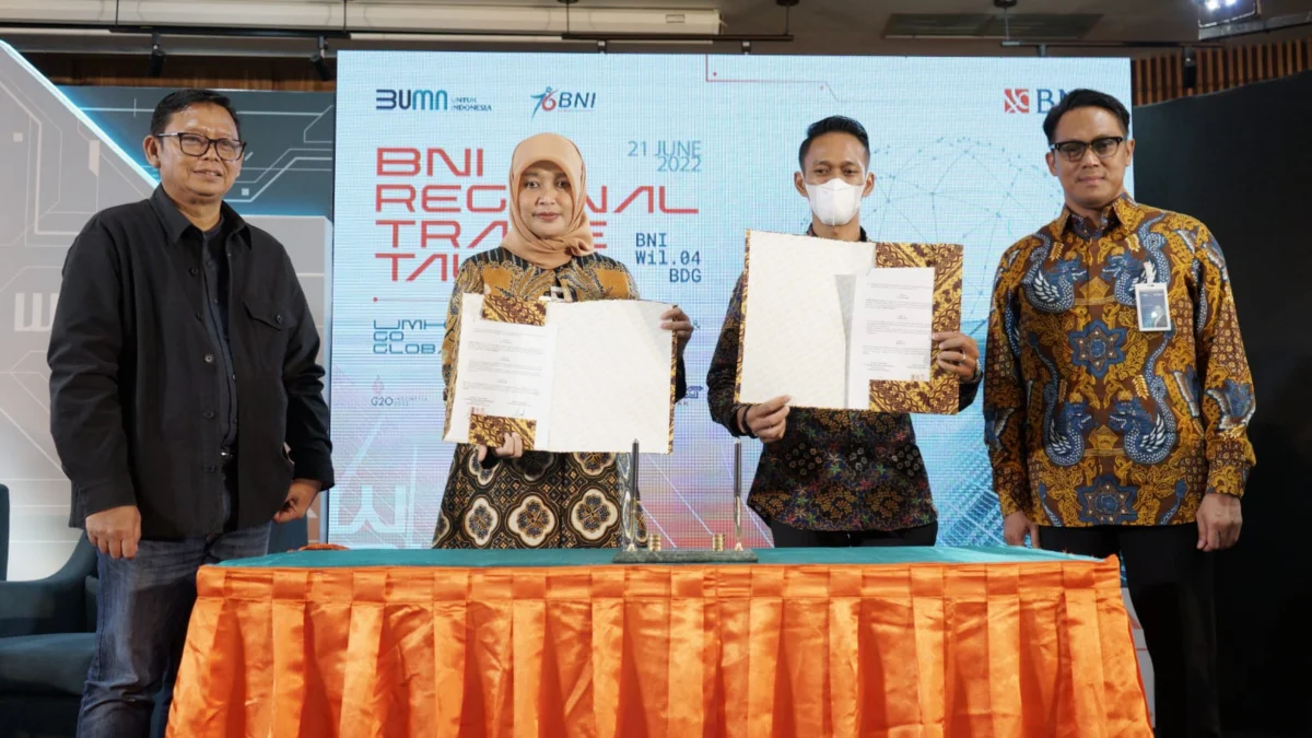 Dorong UKM Jawa Barat Tembus Pasar Global, BNI Gaet Perusahaan Diaspora Indonesia di Hong Kong