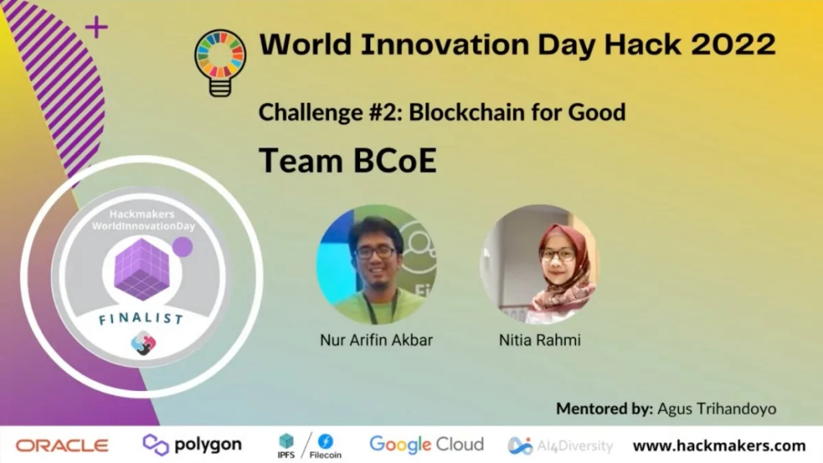 Digital Talent BRI Torehkan Prestasi di Ajang UN World Innovation Day Hack 2022