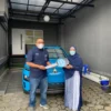 Rajin Pakai BRImo, Nasabah BRI Ini Dapat Hadiah Mobil Listrik Premium