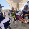 Kaki Jemaah Haji Indonesia Melepuh Injak Lantai Masjid Nabawi