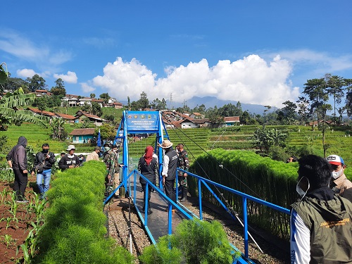 Warga Tak Khawatir Lagi Jembatan Hancur Diterjang Citarum