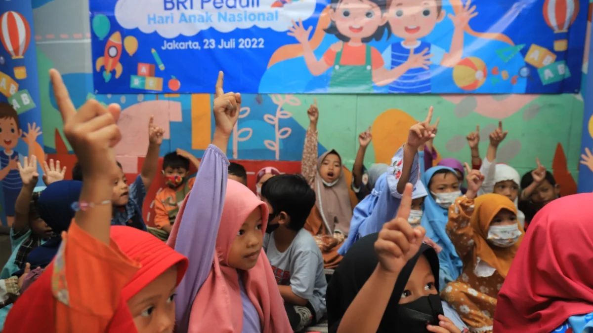 Peringati Hari Anak Nasional, BRI Selenggarakan Kegiatan Bersama Pelajar dan Aktivis Lingkungan