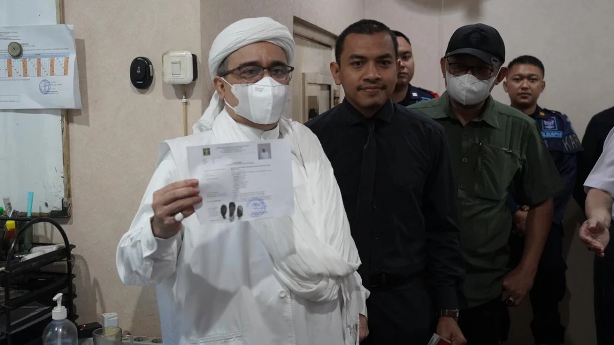 Hari Ini Rizieq Shihab Mendapat Pembebasan Bersyarat