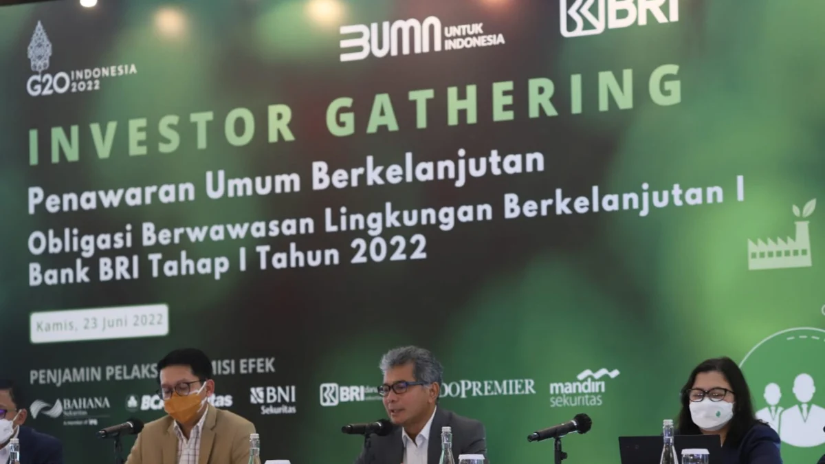 Oversubscribed 4,4 Kali, Green Bond BRI Laris Manis Diminati Investor