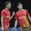 Ganda Putra Indonesia Fajar/Rian Berhasil Melaju ke Perempat Final