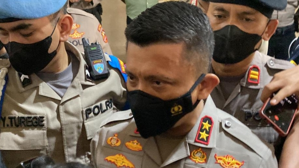 Datangi Bareskrim Polri Ferdy Sambo Singgung Perbuatan Drigadir J Terhadap Istrinya.