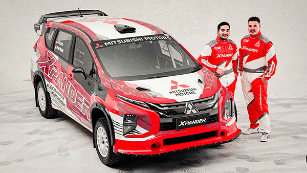 Rifat Sungkar Andalkan Xpander AP4 di Kejurnas Rally 2022