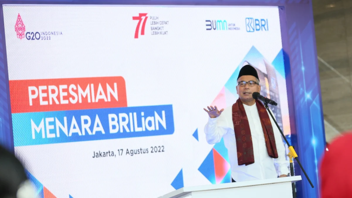 Rayakan Hari Kemerdekaan, BRI Resmikan Menara BRILian Berkonsep Green dan Smart Building