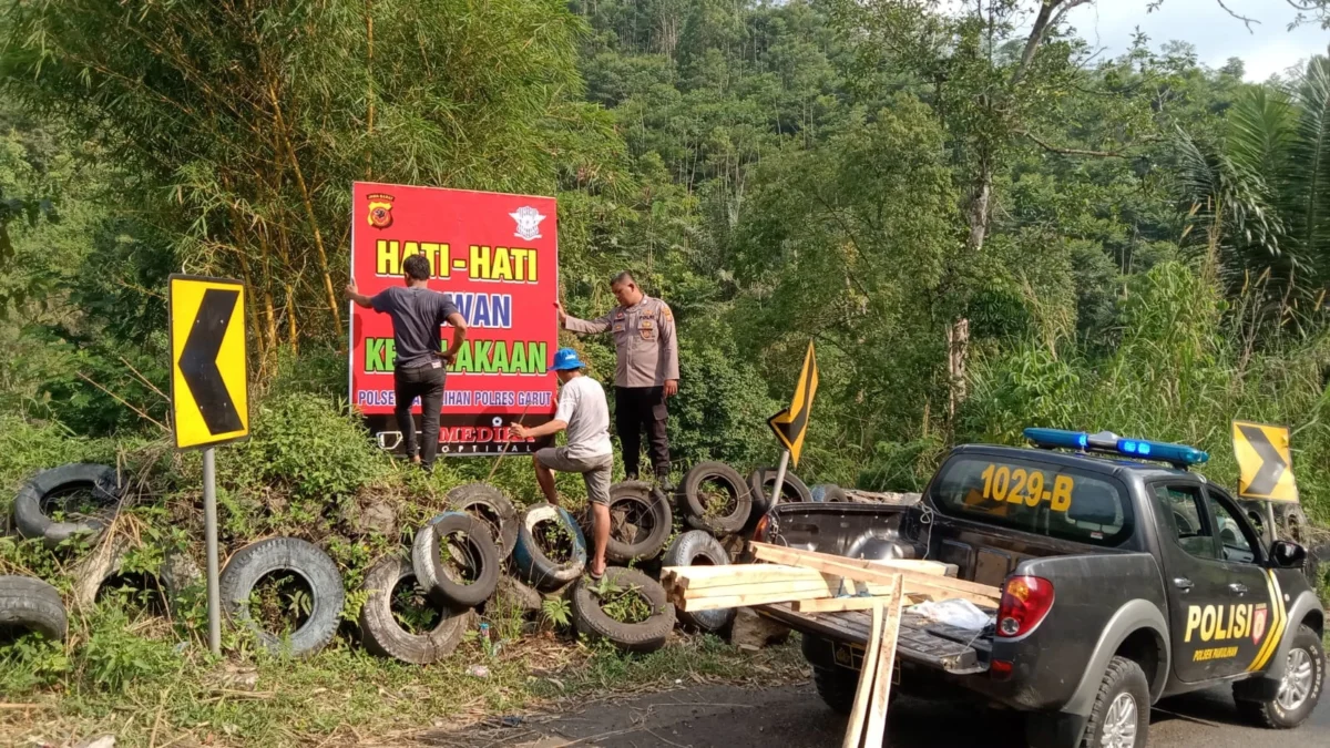 Tanjakan Panganten Dipasangi Bronjong