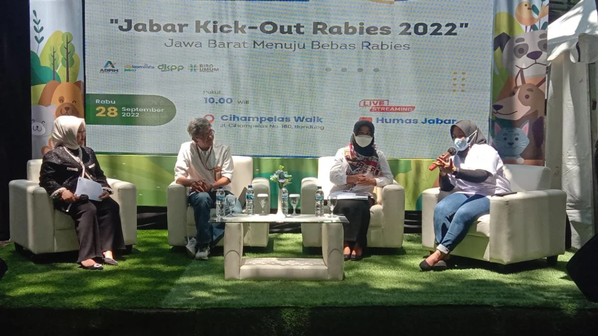 Jabar Kick Out Rabies 2022, Pemprov Jabar Sediakan 55 Ribu Vaksin Rabies Gratis