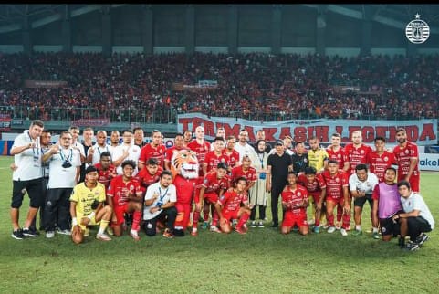 Persija Jakarta Tak Terkalahkan di 9 Pertandingan Liga 1