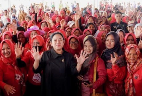 Kunker ke Majalengka, Puan Maharani Diteriaki Presiden: Ini Respons Mereka Secara Alami