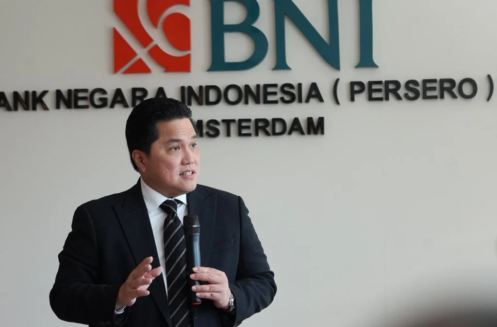 Kunjungan Menteri Erick, BNI Amsterdam Tangkap Peluang Pasar Global