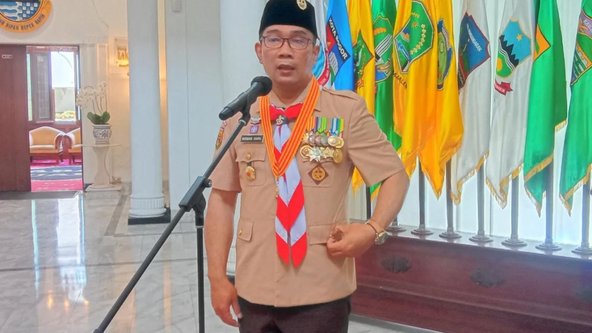 Ridwan Kamil Berharap Pramuka jadi Benteng Anak Muda di Masa Depan