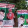 Tersebar Spanduk Prabowo Akui Jokowi Negarawan.