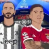 Juventus Keok 1-2 dari Benfica di Kandang Sendiri