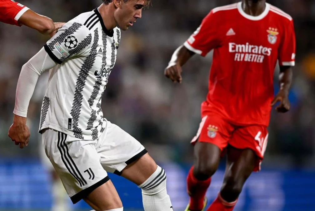 Juventus Tunduk Dari Benfica 1-2