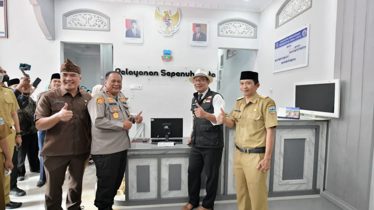 Gubernur Jawa Barat Ridwan Kamil Dorong Kepala Desa Melek Digital