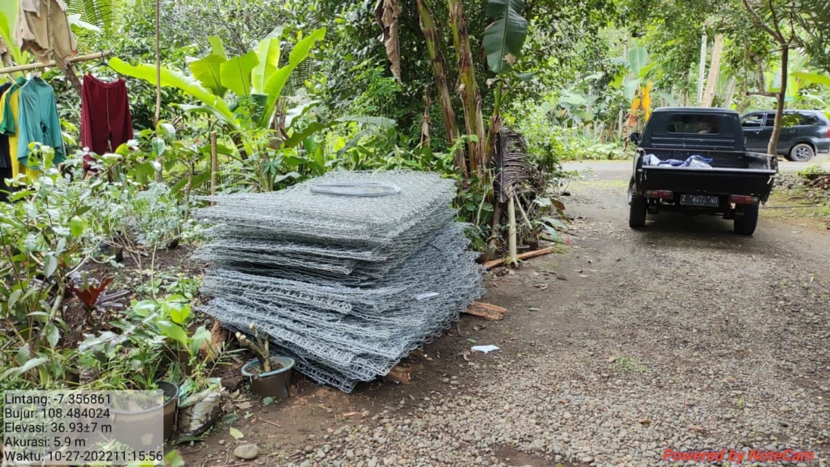 BBWS Citanduy Akhirnya Perbaiki Tebing Sungai di Desa Jajawar, Tapi Baru 14 Meter Saja