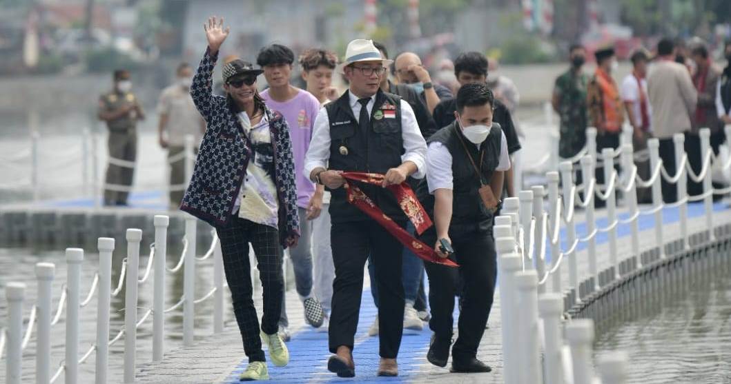 Usai Direvitalisasi, Ridwan Kamil Resmikan Situ Rawa Kalong