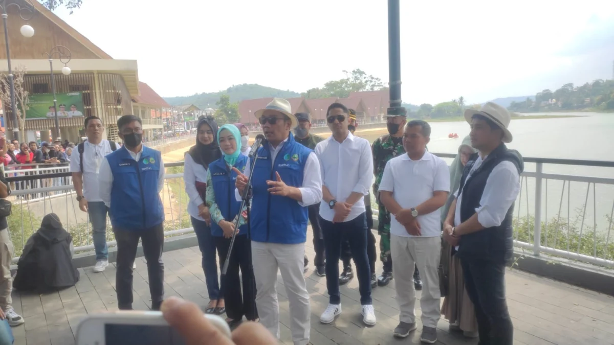 Ridwan Kamil Resmikan Situ Ciburuy, Diproyeksikan untuk Fungsi Sosial hingga Meningkatkan Geliat Ekonomi