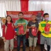 BIN Jabar Buka Vaksinasi Covid-19 hari Keenam di Garut, Sambil Bagikan Sembako di Desa Cibunar