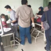 Siswa SDN I Bunisari Malangbong Ditimpa Reruntuhan Sekolah